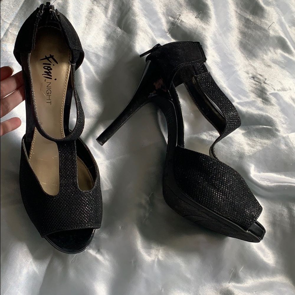 Black heels